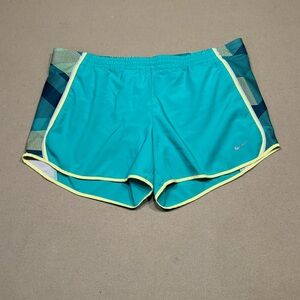 Nike Blue Athletic Shorts with Elastic Waistband